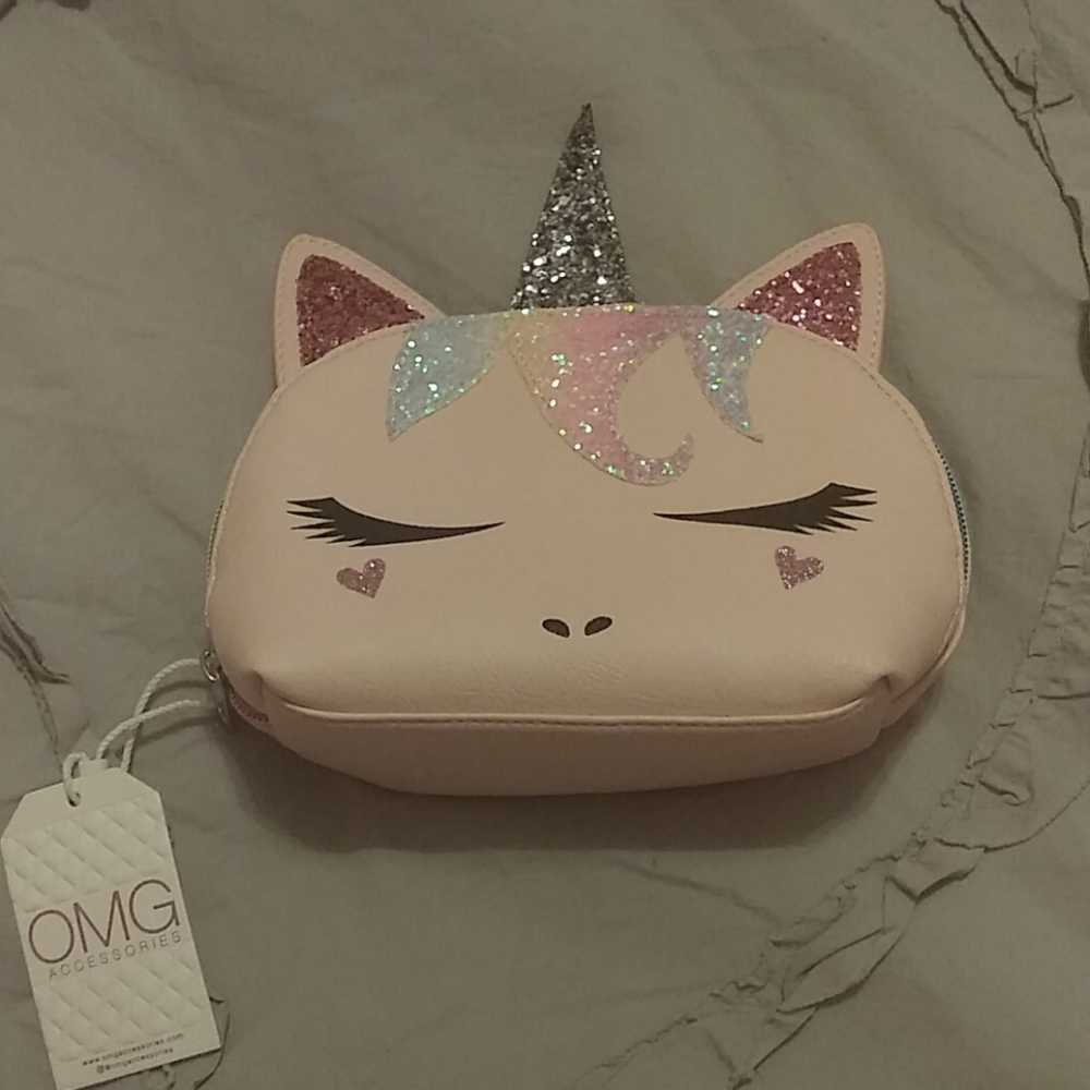 Girls mini unicorn purse